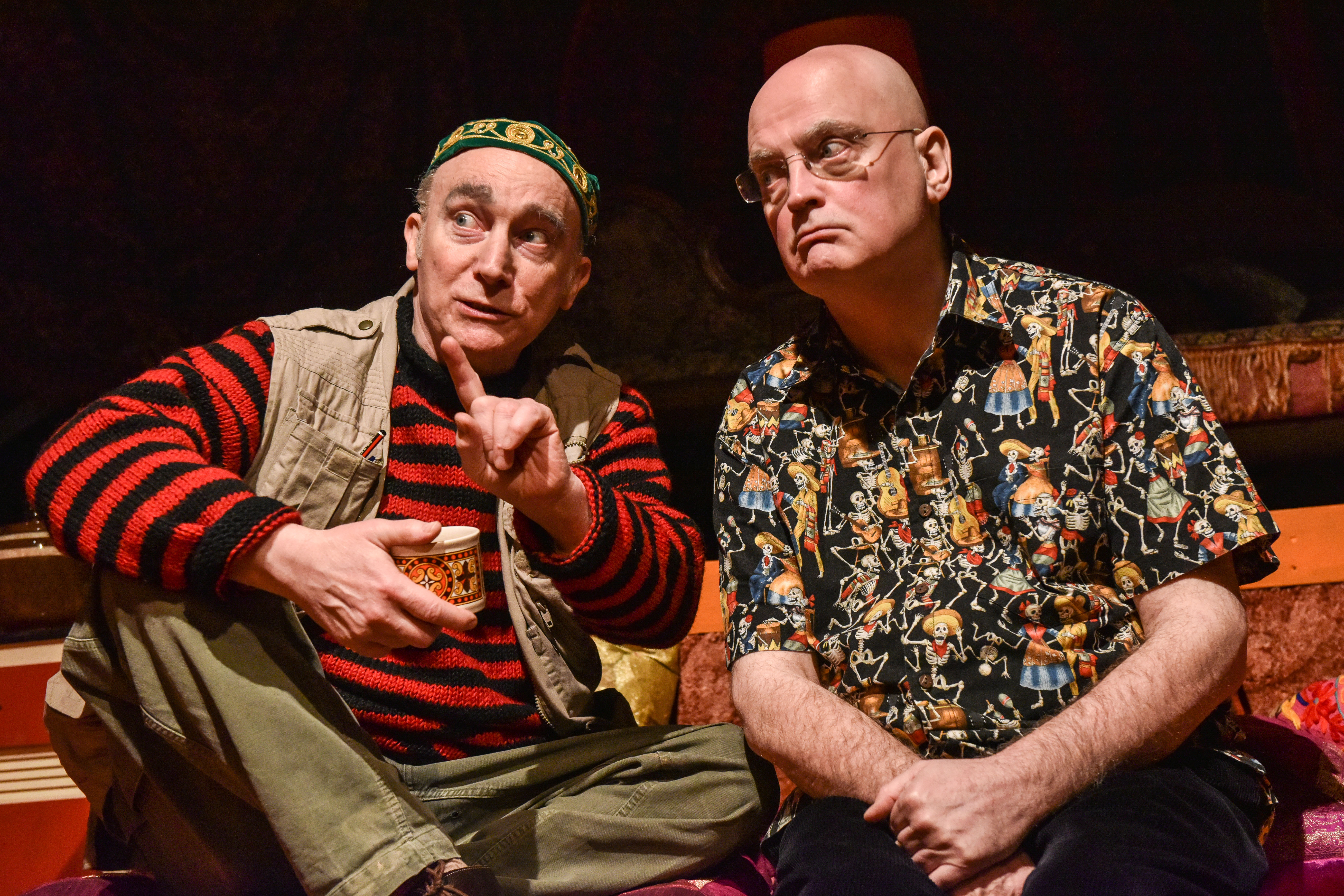 Ken, The Bunker - Jeremy Stockwell and Terry Johnson (courtesy of Robert Day)